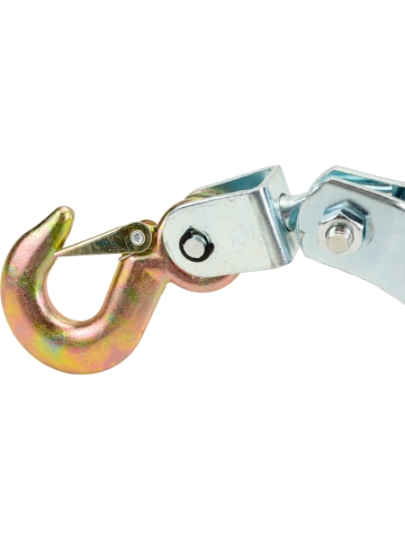 Ручная лебедка с двойным храповым механизмом Gigant 2,5т, Диаметр троса 11мм, длина троса 3,3м, GEW-21