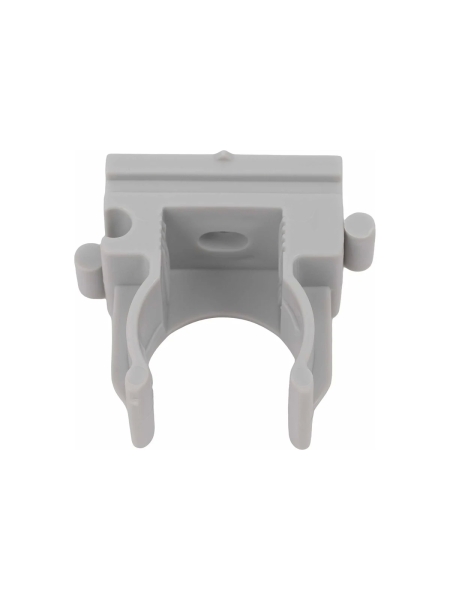 Крепеж-клипса для труб Gigant прямой монтаж D16 серая 100шт 123934