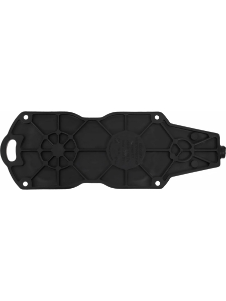 Каучуковая колодка 2 гнезда 16А IP44 с/з черная Gigant RBG-3