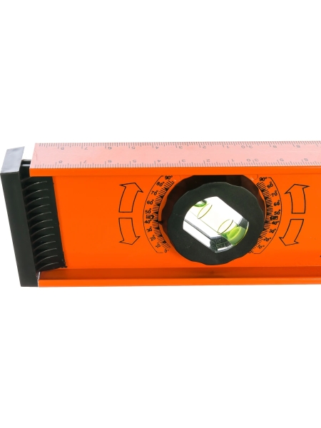 Алюминиевый строительный уровень рельс с разметкой 400мм Gigant SL400