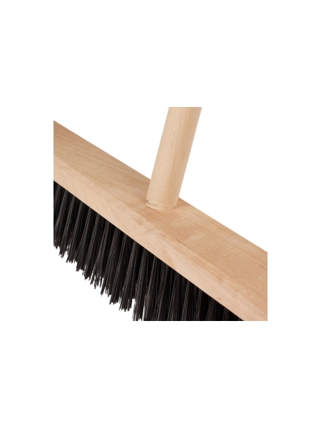 Щетка Gigant Тротуарная 5-ти рядная, 500x45x18 мм, жетская синт. щетина(мононить 0,6мм) с черенком в/с GNIK-06