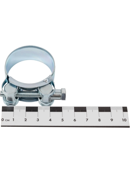 Хомут силовой шарнирный D36-39мм, оцинкованная сталь Gigant 123986