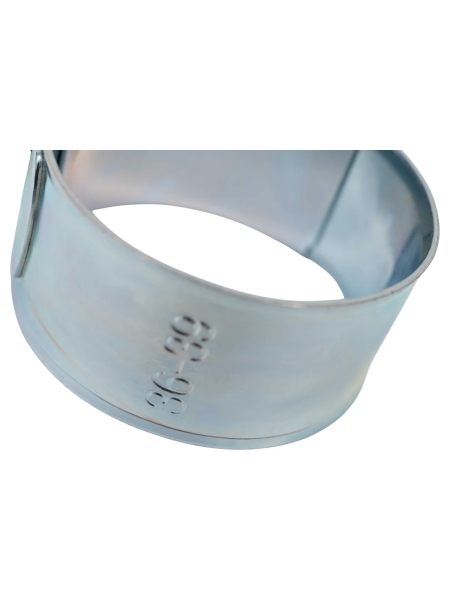 Хомут силовой шарнирный D36-39мм, оцинкованная сталь Gigant 123986