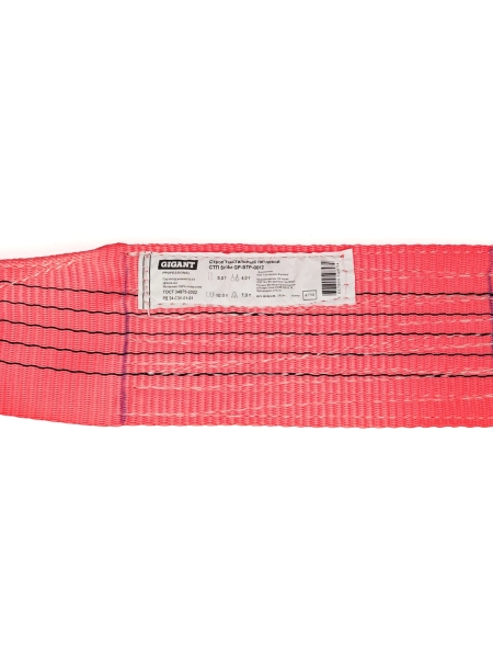Текстильный петлевой строп Gigant Professional СТП 5 т, 4 м GP-STP-0012