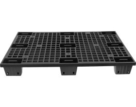 Паллет Gigant 1200x800x140 вкладываемый на ножках чёрный 34202