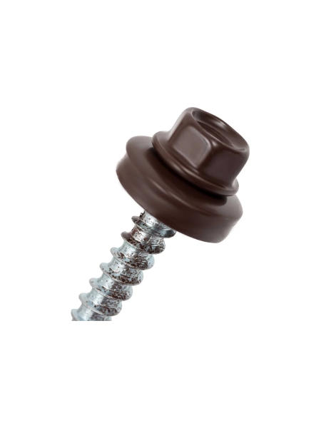 Gigant Кровельный саморез цинк 4,8x29 RAL 8017 сверло 250шт G-124120