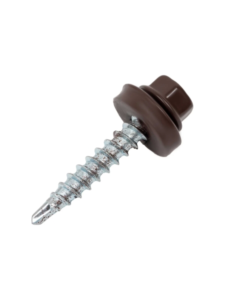 Gigant Кровельный саморез цинк 4,8x29 RAL 8017 сверло 250шт G-124120