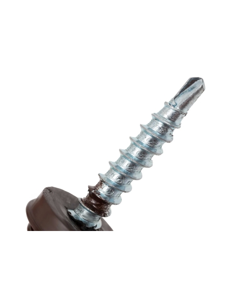 Gigant Кровельный саморез цинк 4,8x29 RAL 8017 сверло 250шт G-124120