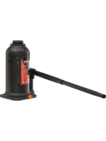 Гидравлический бутылочный домкрат Gigant 15Т, подхват 230мм, подъем 460мм, рабочий ход 230мм, HBJ-15