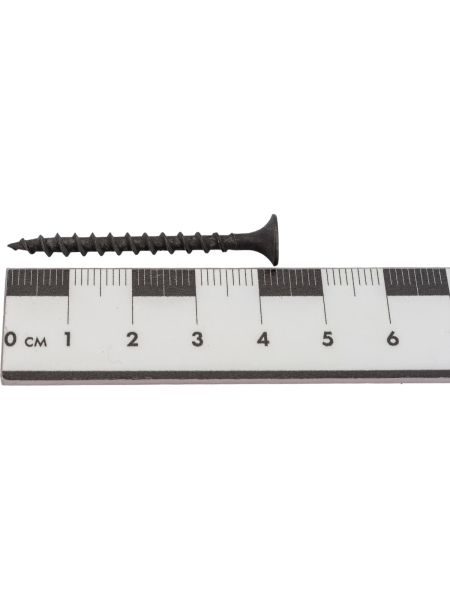 Саморезы Gigant 3,5x45, потайная головка, крупный шаг, оксидированный, 400 шт. 123551