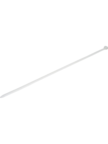 Хомут-стяжка ленточная Gigant 7,6*400 белый, 100 шт. G/1/23