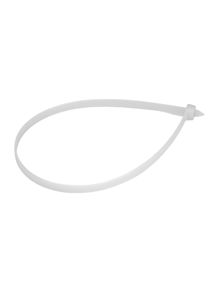 Хомут-стяжка ленточная Gigant 7,6*400 белый, 100 шт. G/1/23