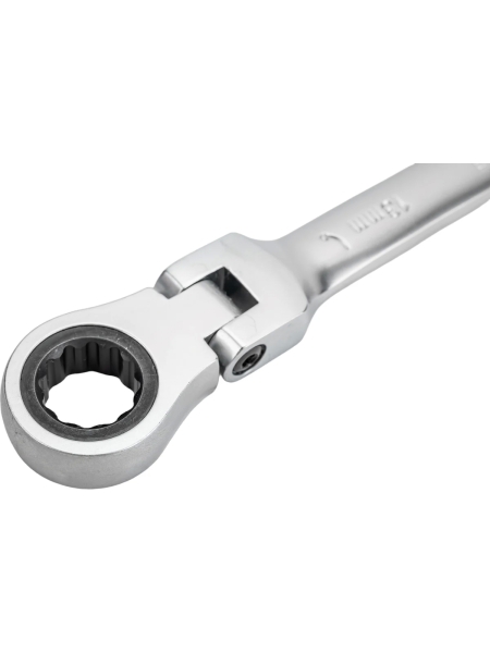 Комбинированный трещоточный шарнирный ключ 13 мм Gigant сталь Cr-V, 72 зуба grf-133