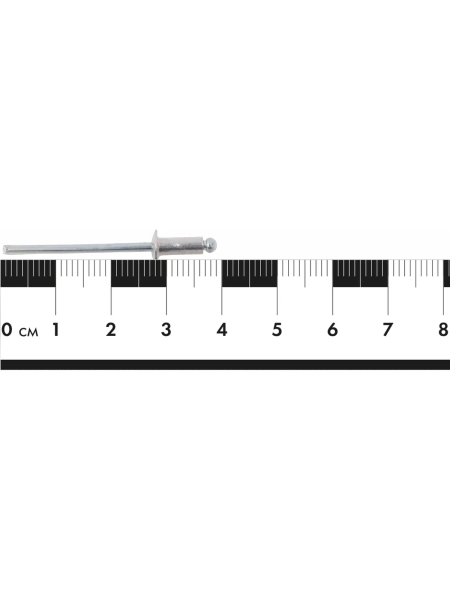 Заклепки вытяжные 4,8x10 100 шт. цинк Gigant 123898