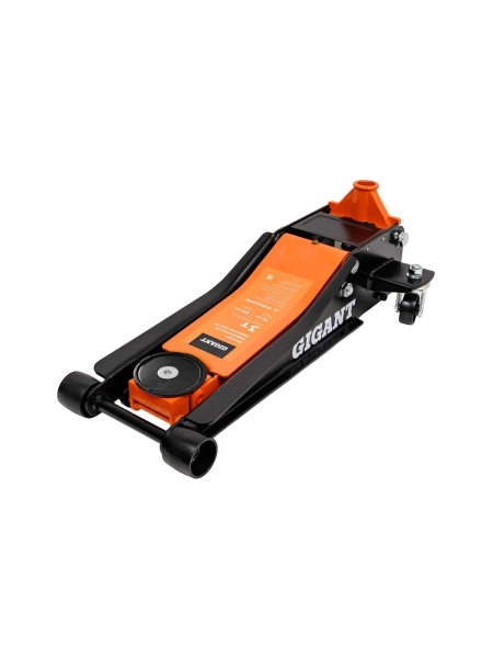 Гидравлический подкатной домкрат Gigant 3т низкий профиль, быстрый подъем, 2х цилиндровый, подхват-75мм, подъем-515мм, GSJL-3T