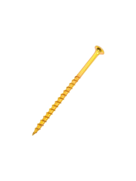 Саморезы Gigant 4,2x75, потайная головка, крупный шаг, желтый цинк, 1 кг (примерно 188 шт) 123516