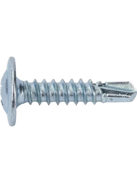 Саморезы Gigant 4,2x19, полусфера, сверло, цинк, 800 шт. 123597