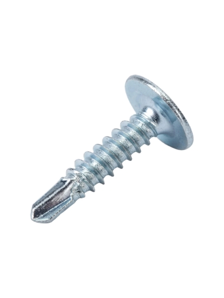 Саморезы Gigant 4,2x19, полусфера, сверло, цинк, 800 шт. 123597