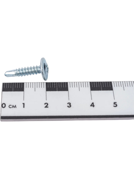 Саморезы Gigant 4,2x19, полусфера, сверло, цинк, 800 шт. 123597