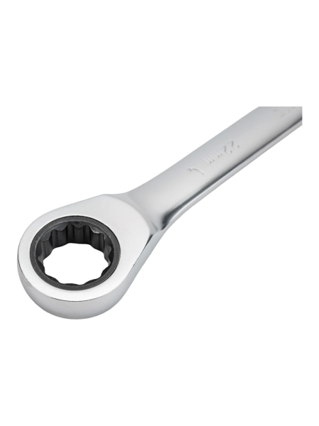 Комбинированный трещоточный ключ 22мм Gigant, Сталь Cr-V, 72 зуба, grf-128