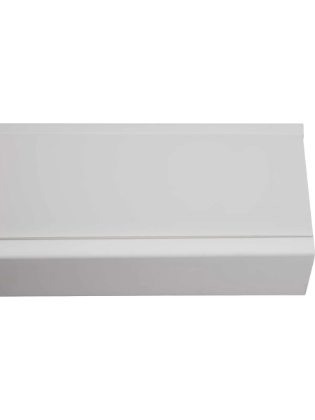 Кабель-канал с крышкой 100x55 белый, 2м Gigant 76002-2GI