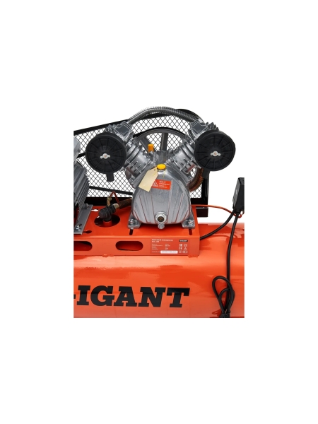 Ременной компрессор (100 л; 10 бар; 430 л/мин) Gigant BCL-100