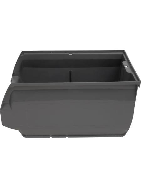 Ящик Gigant 400x230x200 ПП темно-серый 32087