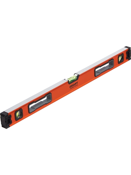 Алюминиевый магнитный строительный уровень Gigant 800мм GWM800