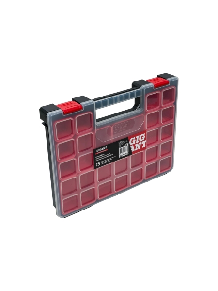 Профессиональный пластмассовый органайзер 15 отделений Gigant Professional GPMI-2