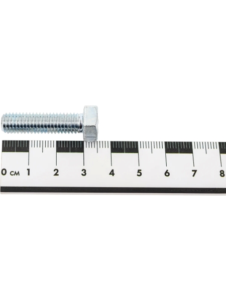 Gigant Болт DIN933 с шестигранной головкой оцинк. М8x30, прочность 8.8, 30 шт 124013