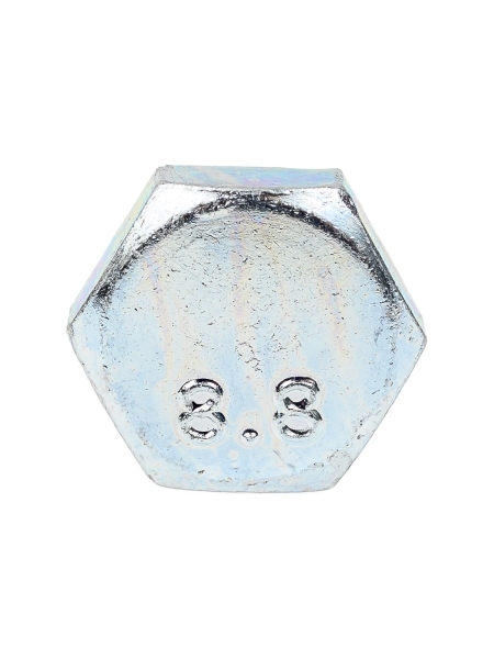 Gigant Болт DIN933 с шестигранной головкой оцинк. М8x30, прочность 8.8, 30 шт 124013