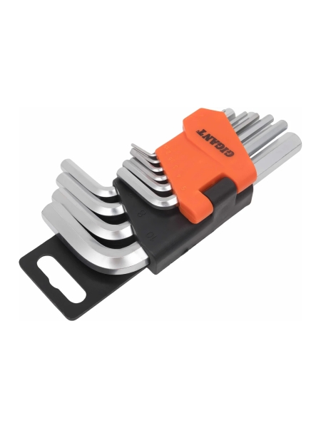 Набор шестигранных коротких ключей Gigant 10 шт GKSH-10