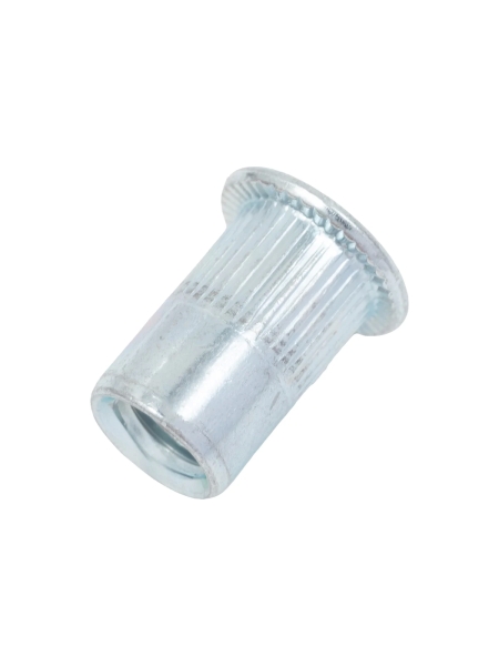 Резьбовые заклепки с насечками, стандартный бортик М6 цинк 500 шт. Gigant 123913