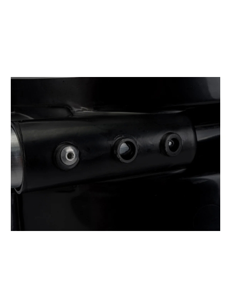 Пластмассовая лопата с алюминиевой планкой, алюминиевым черенком и V-образной ручкой Gigant IAG-002