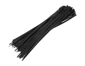 Нейлоновая хомут-стяжка 7,6х600 черная, 100 шт Gigant G/1/88