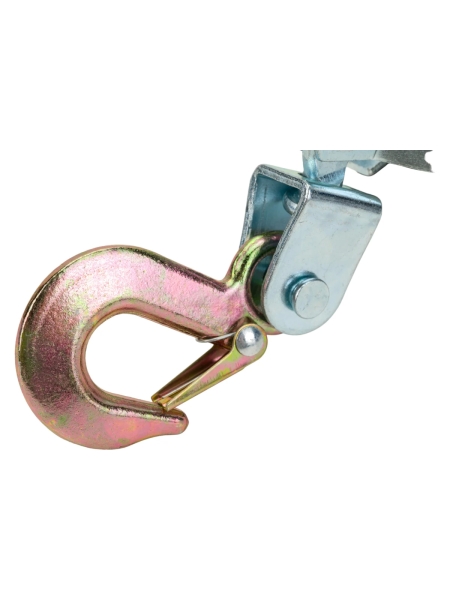 Ручная лебедка с двойным храповым механизмом Gigant 1т, Диаметр троса 11мм, длина троса 2,2м, GEW-20