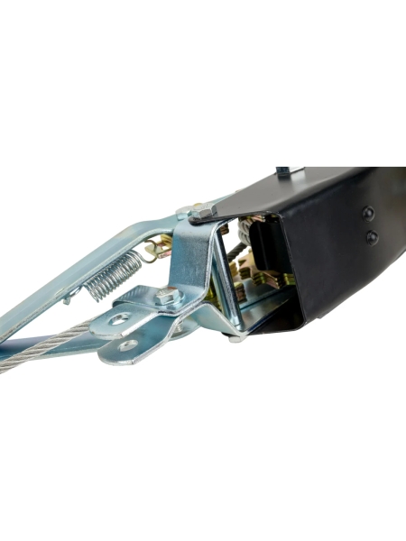 Ручная лебедка с двойным храповым механизмом Gigant 1т, Диаметр троса 11мм, длина троса 2,2м, GEW-20