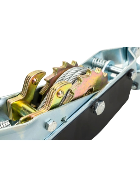 Ручная лебедка с двойным храповым механизмом Gigant 1т, Диаметр троса 11мм, длина троса 2,2м, GEW-20