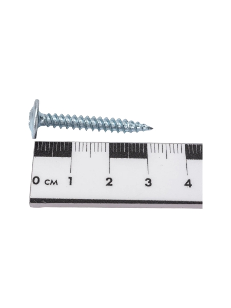 Саморезы Gigant 4,2x32, полусфера, острый, цинк, 500 шт. 123584