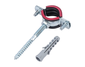 Трубный хомут Gigant х-т комплект оцинк 3/4", 25-28 мм, М8 G/1/76