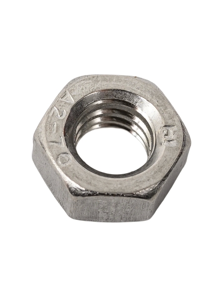 Gigant Гайка DIN934 шестигранная нержавеющая сталь А2 M6 10 шт 124057