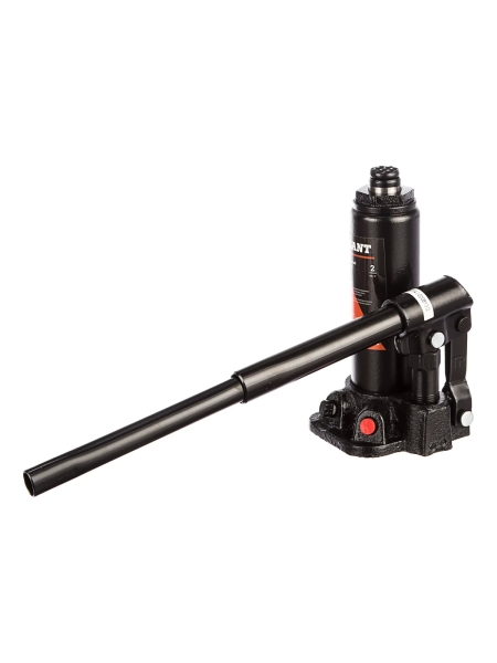 Гидравлический бутылочный домкрат Gigant 2Т, подхват 181мм, подъем 345мм, рабочий ход 116мм, HBJ-2