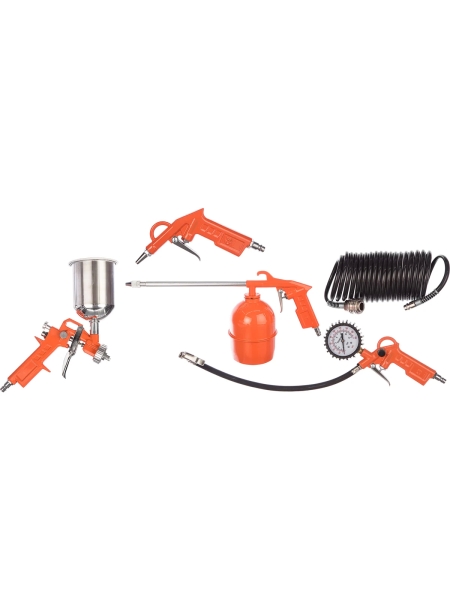 Набор пневмоинструмента (5 предметов) Gigant SPT5