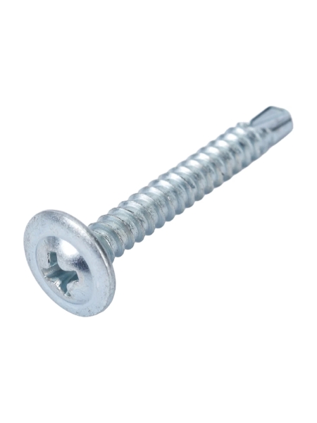 Саморезы Gigant 4,2x32, полусфера, сверло, цинк, 1 кг (примерно 365 шт) 123577