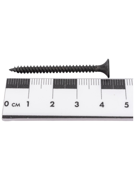 Саморезы Gigant 3,5x45, потайная головка, частая резьба, оксидированный, 1 кг (403 шт) 123615