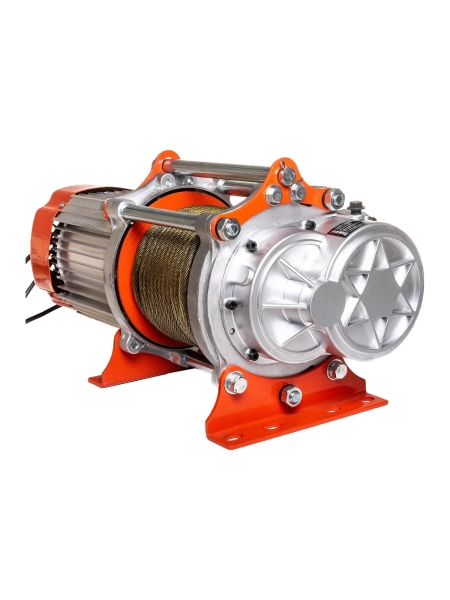 Электрическая лебедка Gigant 1000/2000 кг, 380 В, 30/15 м, Диаметр троса 6мм, GEW-05