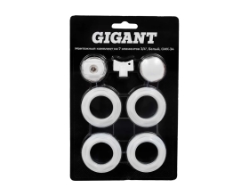 Монтажный комплект Gigant на 7 элементов 3/4 Белый GMK-34