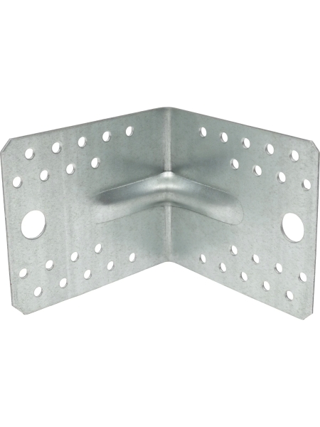 Крепежный уголок Gigant усиленный 90x100х100х1.8 мм цинк 123885