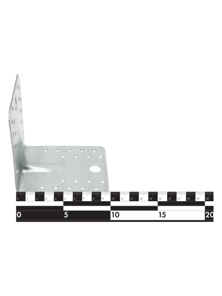 Крепежный уголок Gigant усиленный 90x100х100х1.8 мм цинк 123885