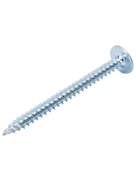 Саморезы Gigant 4,2x51, полусфера, острый, цинк, 200 шт. 123587